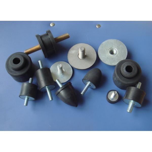 Держатели удара черного цвета резиновые/цилиндрические противовибрационные демпферы