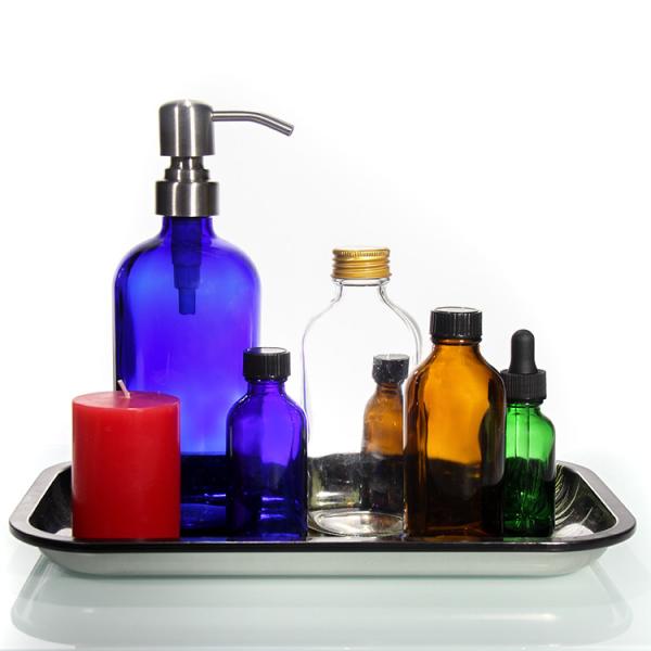 30 ml 120 ml pompe en verre lotion pulvérisation crème rouleau gouttelette sérum bouteille conteneur pour emballage cosmétique