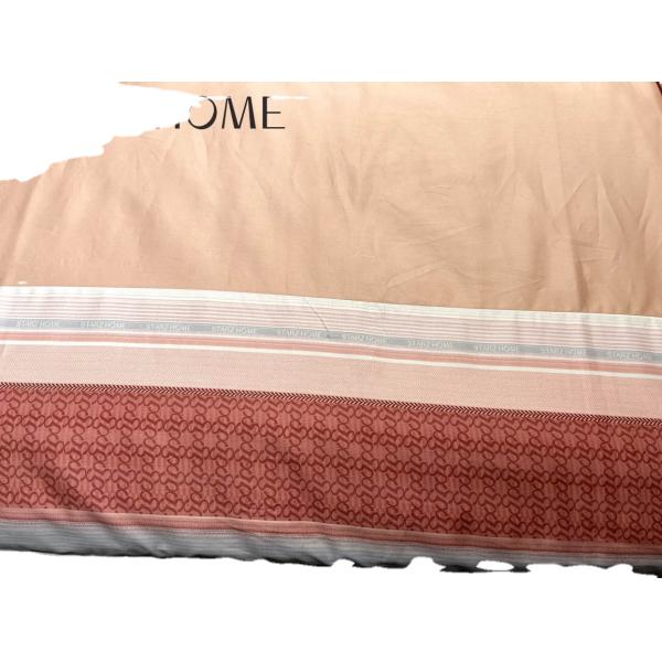 Hotel Bedding Linen 4 Pcs Egyptian Cotton Bedsheet Set with Modern Patchwork Pattern