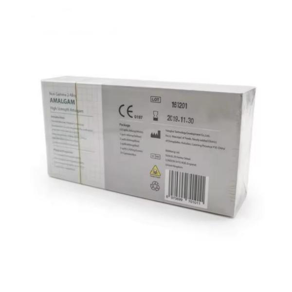 Dental Filling Material Amalgam Capsule 2 Spill 600mg 50pcs/Box Dental Amalgam Capsule