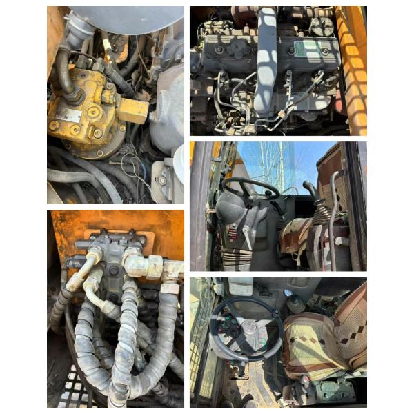 Excavadora Xiniu 80 de segunda mano de clase 8 toneladas confiable