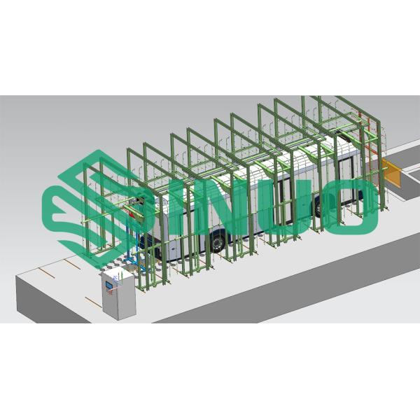 Automotive Car Water Ingress Rain Spray Test Chamber Electric Vehicle Passenger