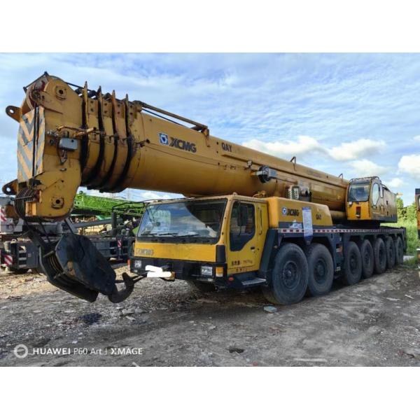 Yellow 300ton Truck Crane for Construction Equipment Terrian Mobile Crane Used Crane