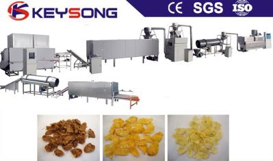 Sweet Corn Processing Equipment , Breakfast Cereal Making Machine Low Energy Consumption