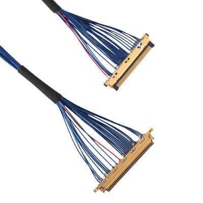 42 46 AWG Lvds Coaxial Cable Jae Fi-Jh40c-B To Hd1p040ma1r6000 Edp
