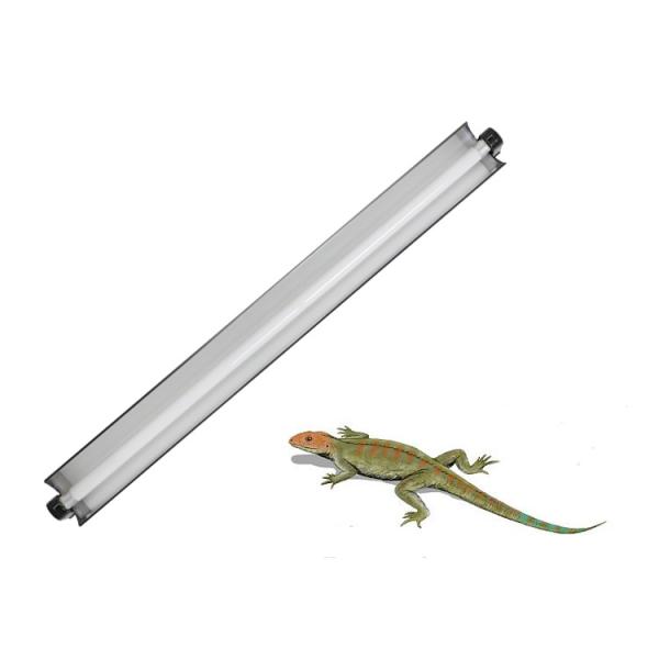 Nano Reflector Growth T5 Fluorescent Fixture , 75lm/W Reptile Uvb Light Bar 36inch
