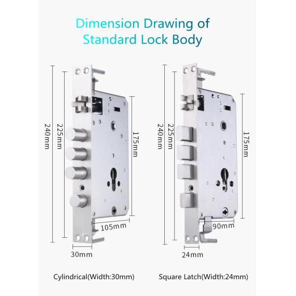 Fingerprint Push Pull Smart Door Lock