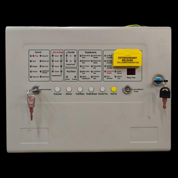 Gas Fire Suppression Controller IP68 24VDC 220VAC EN54 GB16806