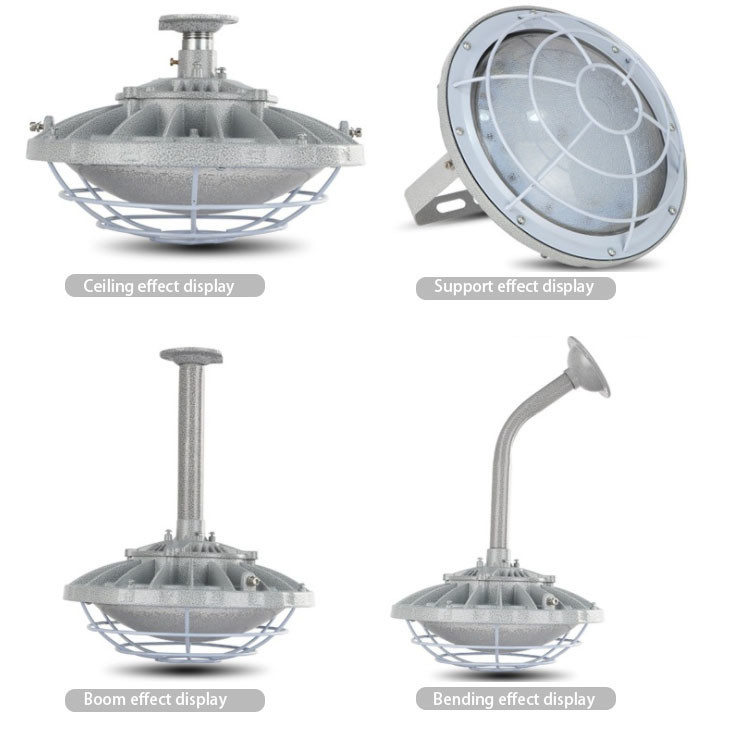 30W 50W 100W 200W Led Explosion Proof High Bay Light 110lm Luminous Flux for Warehouse