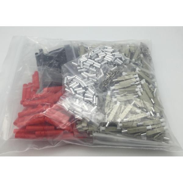 LC Duplex Fiber Optic Connectors One Piece Unassembled SM MM For 3.0mm Cable