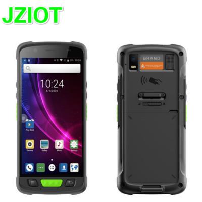 JZIOT V9000P 5.5 polegadas Android portátil 9.0 UHF HF LF RFID Reader 1D 2D Barcode Scanner PDA