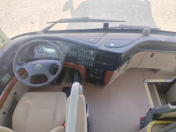 Used ZK6122 Bus with WP12 Diesel Engine and Manual Transmission Euro 4 Emission Standard