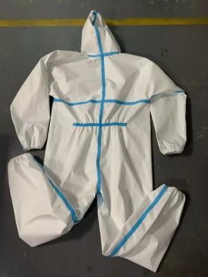 Sterile Disposable Protective Coverall , Disposable Coverall Suit For Doctors / Patient