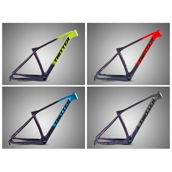 Через рамку подвеса 27,5 цапфы 148mm полную