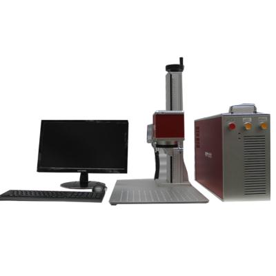 Raycus 20w Mini Fiber Laser Marking Machine For Metal , Laser Marking Equipment