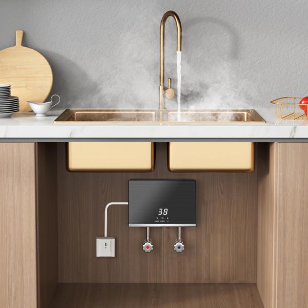 Small Mini Kitchen Instantaneous Electric Tankless Instant Shower Hot Water Heater