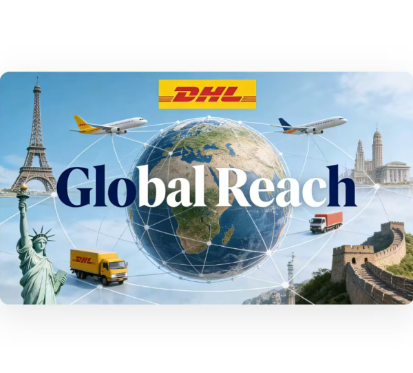 Door To Door DHL Global Express International Shipping With Real Time GPS Tracking