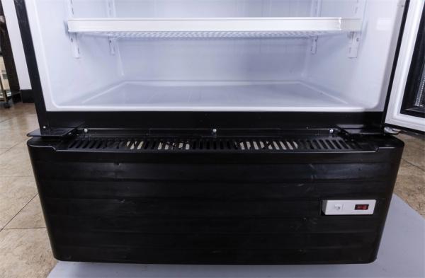 Beber em vertical Vitrine Refrigerador Porta de vidro Refrigerador interno 170L