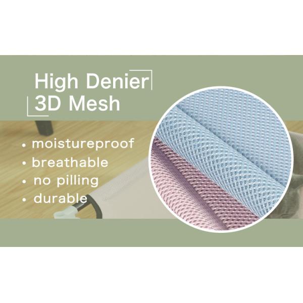 Washable Square Pet Beds with Metal Frame and Heavy Denier 3D Mesh Various Colors