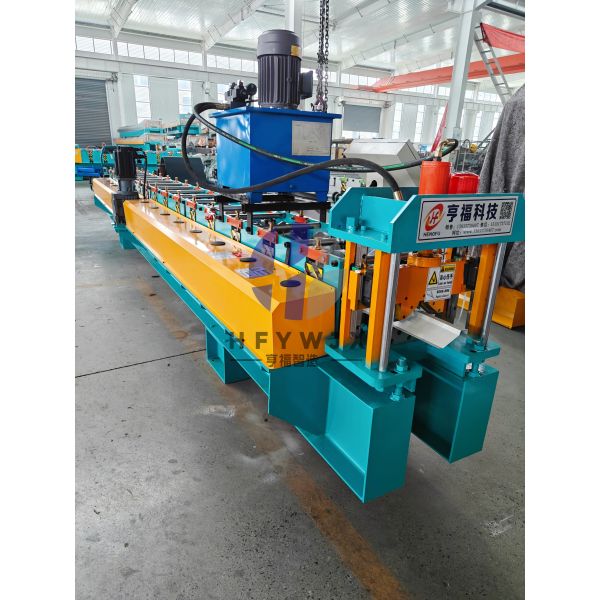 460 Roofing Ridge Cap Roll Forming Machine with Servo Control for High Efficiency and Low Maintenance