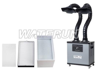 Extrator industrial compacto das emanações, máquina de solda do absorvente do fumo