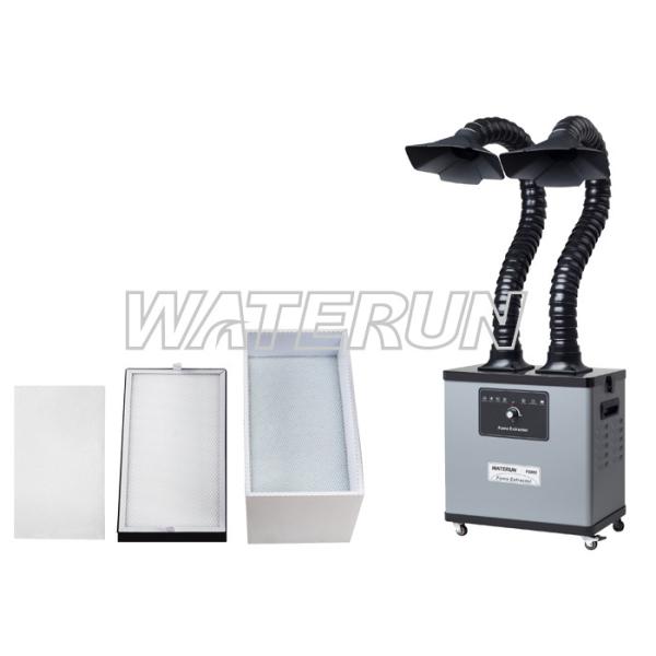 Compact Industrial Fume Extractor , Soldering Smoke Absorber Machine