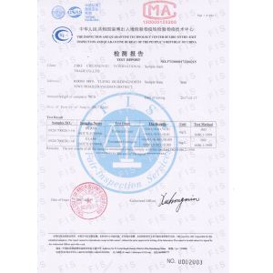 Zibo Creative International Trade Co., Ltd. Certifications