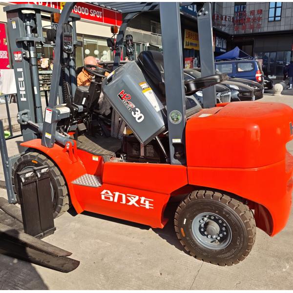 Heli H2000 30 New Forklift 3 Tons 3m Industrial Diesel Lifting Machine