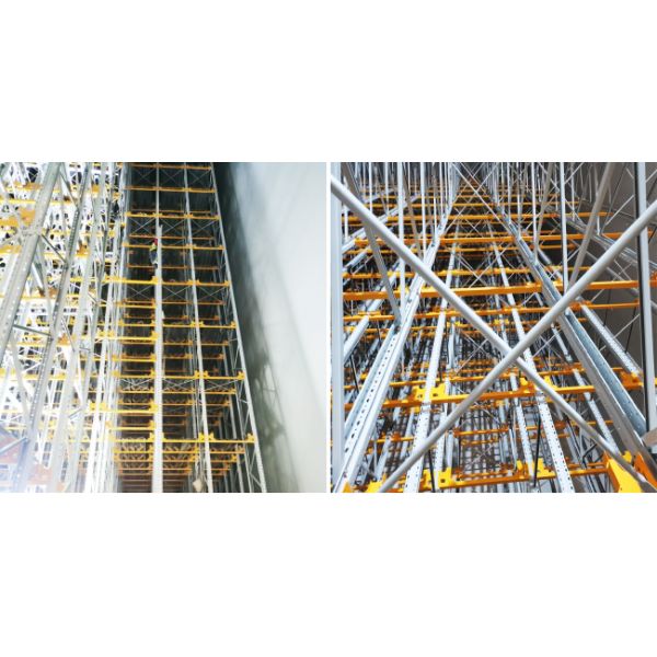 Four-Way Shuttle Pallet ASRS Room Temperature Warehouse Automatic Storage and Retrieval System Radio Shuttle Racking