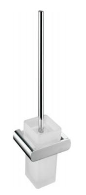 Toilet brush 85107-Square &Brass,Frosted glass&Chrome& Bathroom Accessory&fittings&Sanitary Hardware