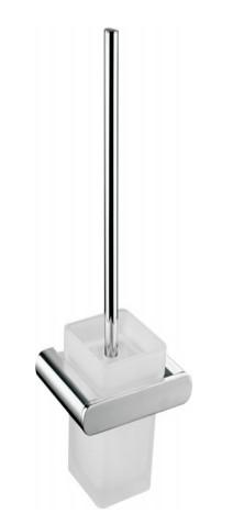 Toilet brush 85107-Square &Brass,Frosted glass&Chrome& Bathroom Accessory&fittings&Sanitary Hardware