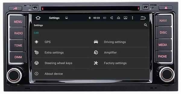 Ouchuangbo car dvd audio radio 2G RAM andrioid 7.1 for Volkswagen Touareg T5 with bluetooth 3G Wifi Rear View Camera