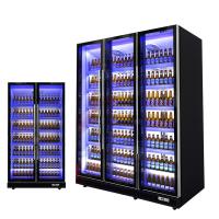 Glass Door Commercial Wine Chiller Cooler Fridge for Bar Hotel