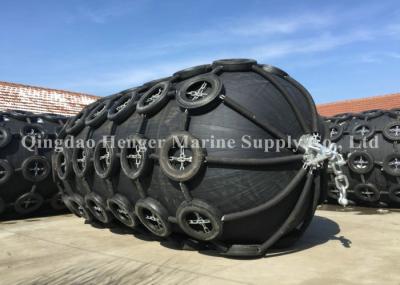 Para-choque de borracha marinho da boa tensão gás-ar, pára-choques da amarração do barco da proteção do petroleiro de óleo