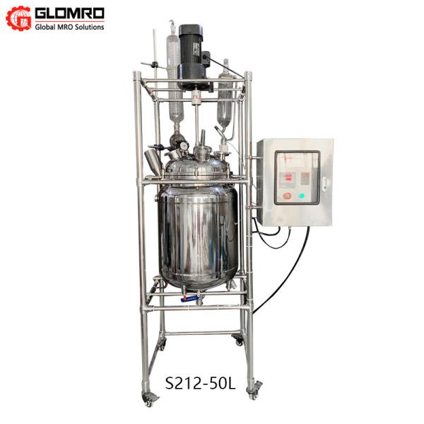 Reator de alta pressão caloroso elétrico 10L do reator de aço inoxidável da dupla camada - 200L