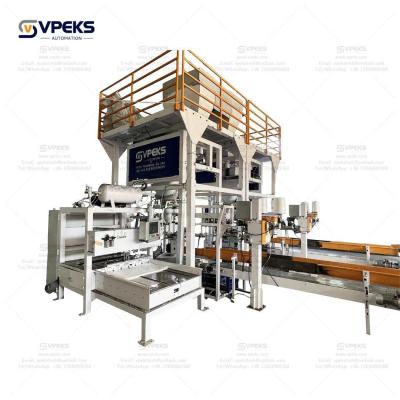 Durable Auto Packing Machine Bagging Livestock Minerals & Supplements Into 25, 40, 50 Lb Bags