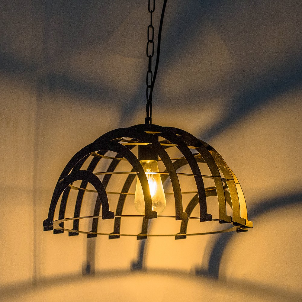 Black Metal Vintage Set Bar Industrial Pendant Lamp