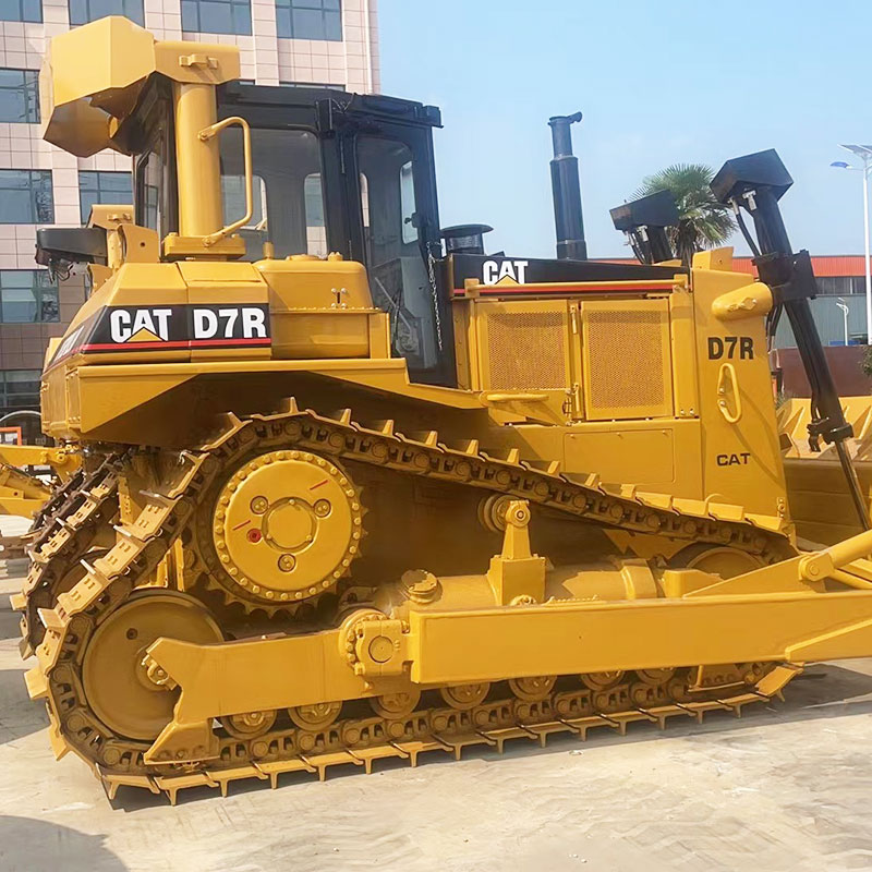 Подержанный полётчик использованный бульдозер Cat D7R Машины