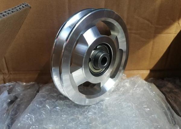Rodas materiais da polia do Gym da liga as multi, peças do equipamento da aptidão colorem opcional