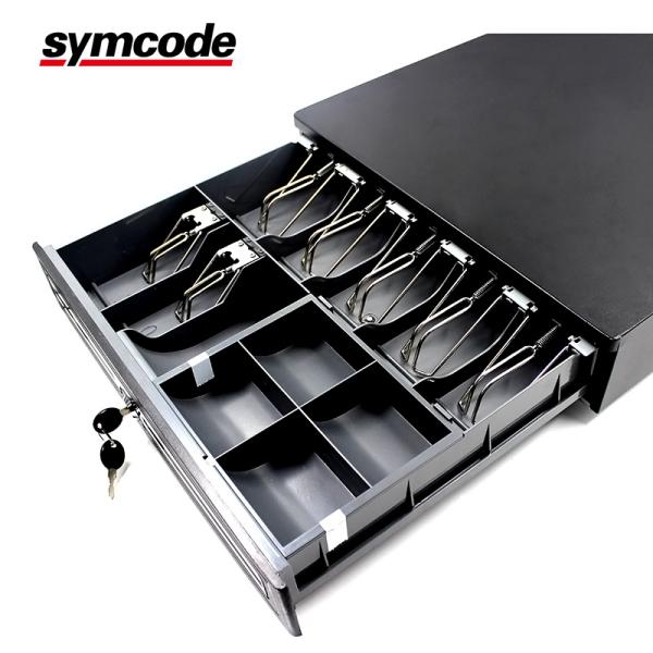 Customized Heavy Duty Cash Drawer 5 Bill 5 Coin Tray Manual Push - Open Model