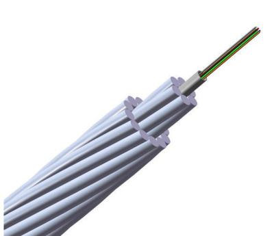 OPGW Interlocked Armored Outdoor Rated Fiber Optic Cable Single Mode