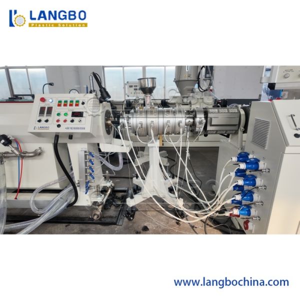  PE Pipe Extrusion Line For Gas Transmission And Irrigation Pipeline Systems