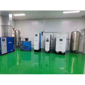 Tipo modular nitrógeno del PLC de la pureza 99,99% de 5nm3/H que hace la máquina