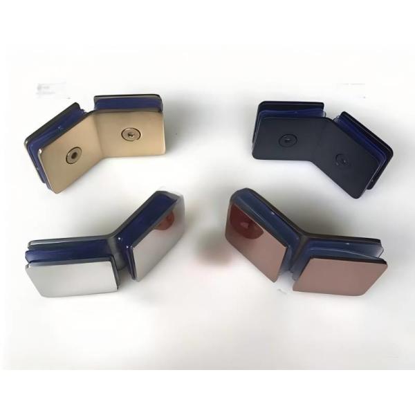 Facilité d'installation Garnitures de porte de douche Résistance à la corrosion durable