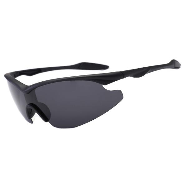 Outdoor Men Bike BSCI SGS Half Frame Glasses Windproof Sports Polarized Sunglasses