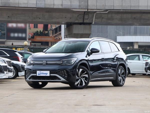 FAW-Volkswagen ID6 Long Endurance Version Puer SUV Azul 7 assentos e caixa de velocidades automática