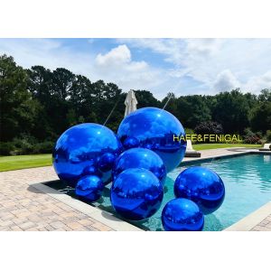 Inflatable PVC Big Shiny Mirror Balloons Perfect As A Luxury Pool Party Decoration