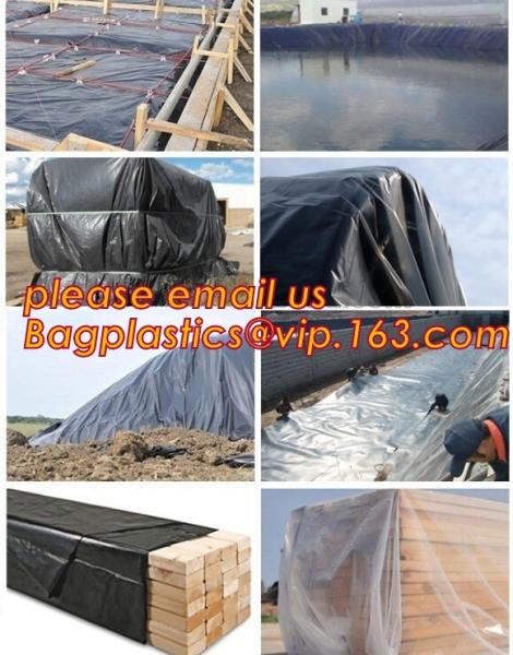 1.5mm HDPE Geomembranes price for dam liner,  Add to CompareShare Black plastic sheeting fish farm pond liner HDPE geome