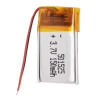 Batterie à décharge élevée 30C KC Approuvée Batterie rechargeable au lithium polymère 3.7V 150mAh 501525 Batteries LiPo