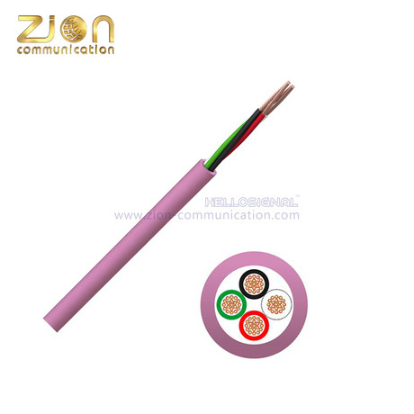 Violet Sheath Colour Circular Speaker Cable (CSC144-PVC)